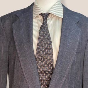 Dior Vintage Geometric Tie